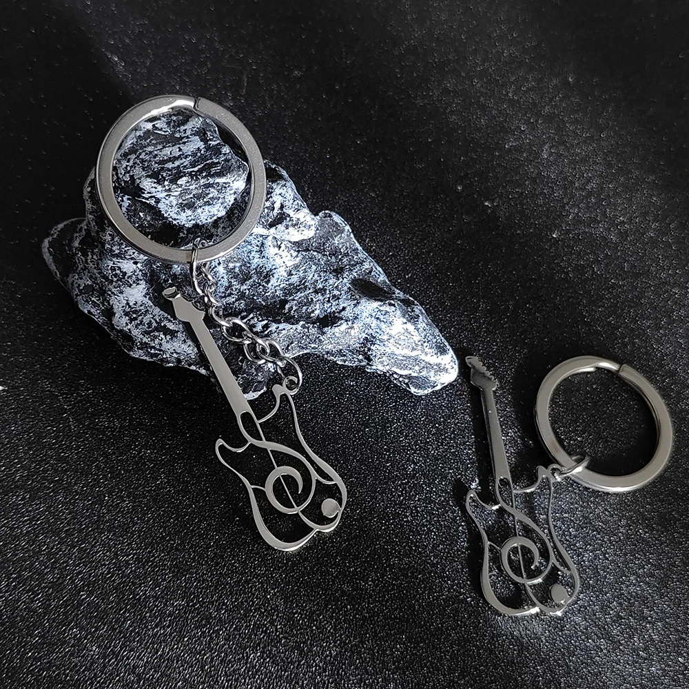 Очаровательный художественный дизайн подвески в виде скрипки брелки ювелирные