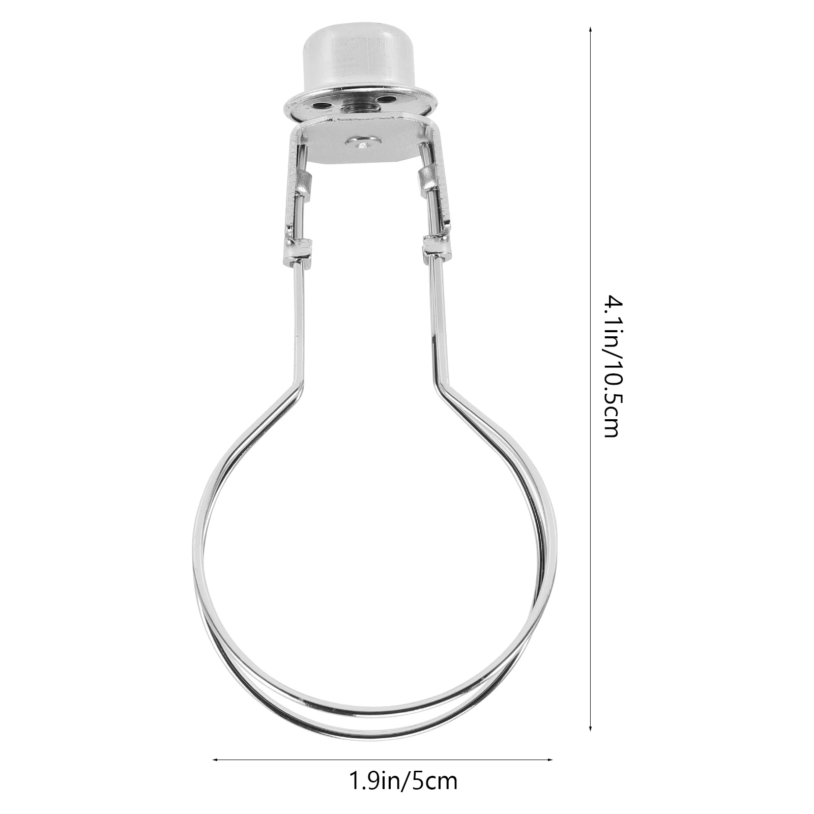 Абажур зажим для лампочки потолочный держатель адаптер из кованого железа