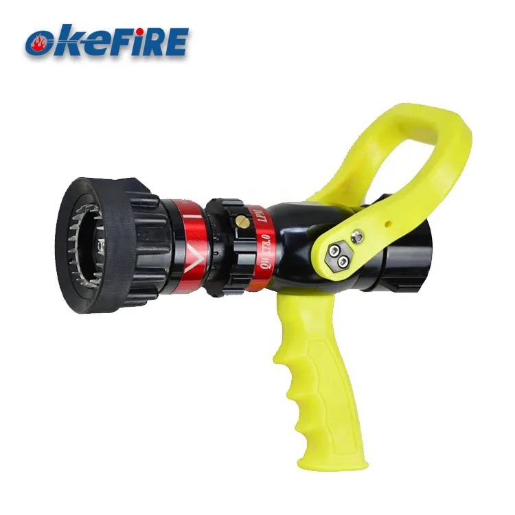 

OKEFIRE Fire Fighting Spray Jet Fire Hose Nozzle With Pistol Grip