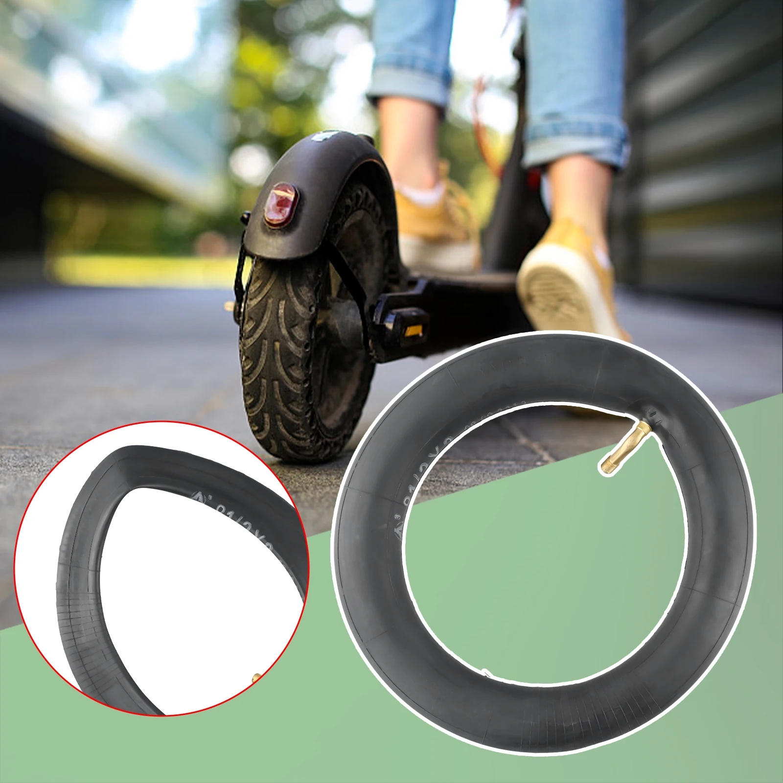 1 шт. внутренняя резиновая трубка 8 1/2X2 изогнутый клапан износостойкий для/LENOV0