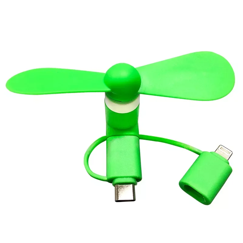 

IN 1 Travel Portable Cell Phone Mini Fan Cooling Cooler for Android Type-c Micro USB C For IPad IPhone 5 6 6S 7 Plus 8 X XS