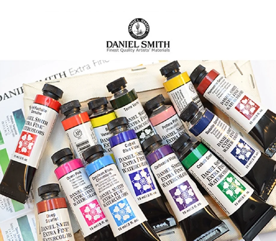 

Original imported Daniel Smith watercolor paint tubular 15ml mineral acuarelas watercolor painting