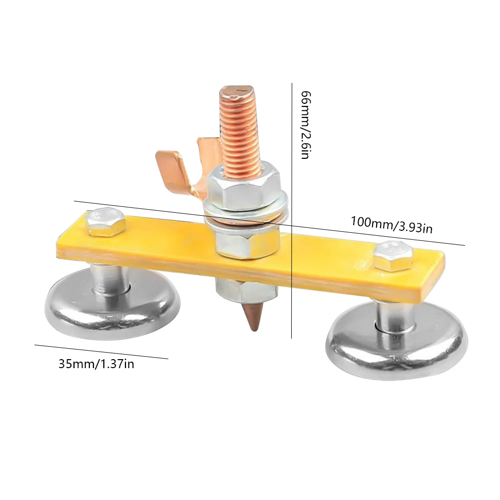 Зажим для стабильности сварки металлическая пластина с одной/двойной головкой
