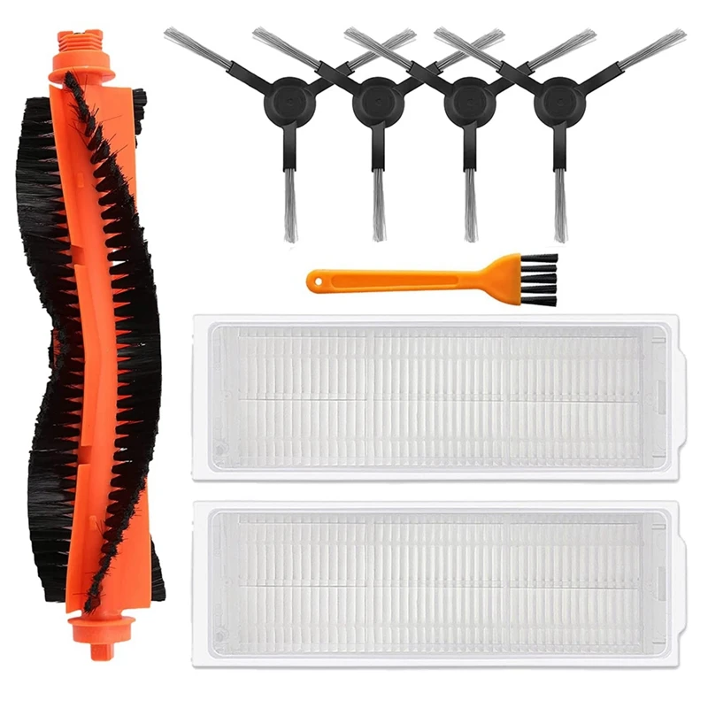 

Replacement Rolling Brush Main Brush Side Brush HEPA Filter Compatible For Mijia XMSTJQR2S Vacuum Cleaner Accessories