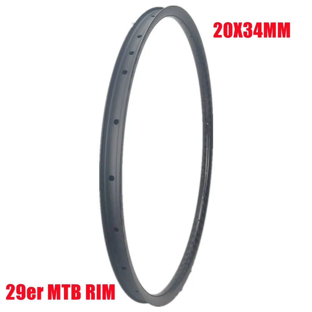 

All Sizes 29er/27.5er 650B Bike Rim Super Light XC MTB Carbon Bicycle Rims 36 Spoke Holes MTB Carbon UD Matte Rim