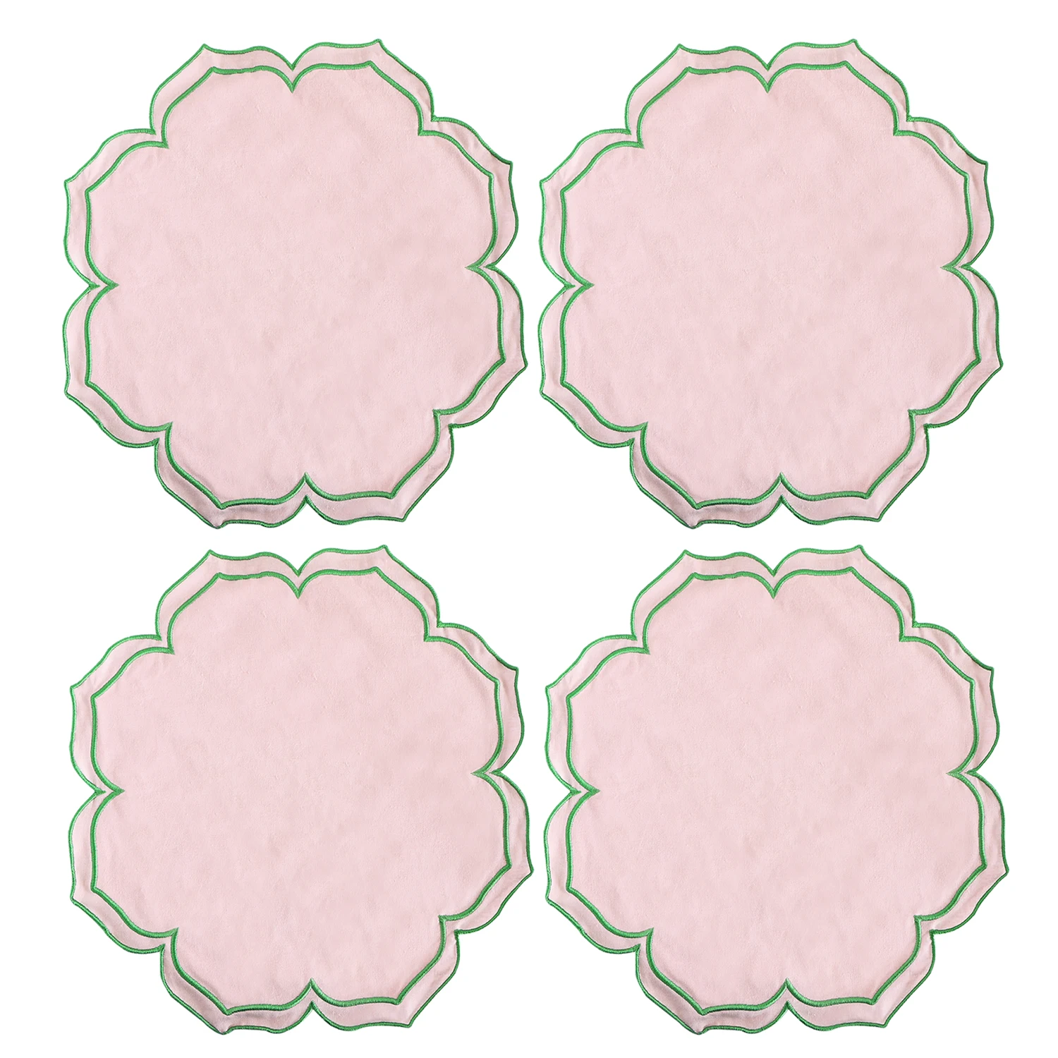 

Набор хлопковых и льняных салфеток 4 шт.