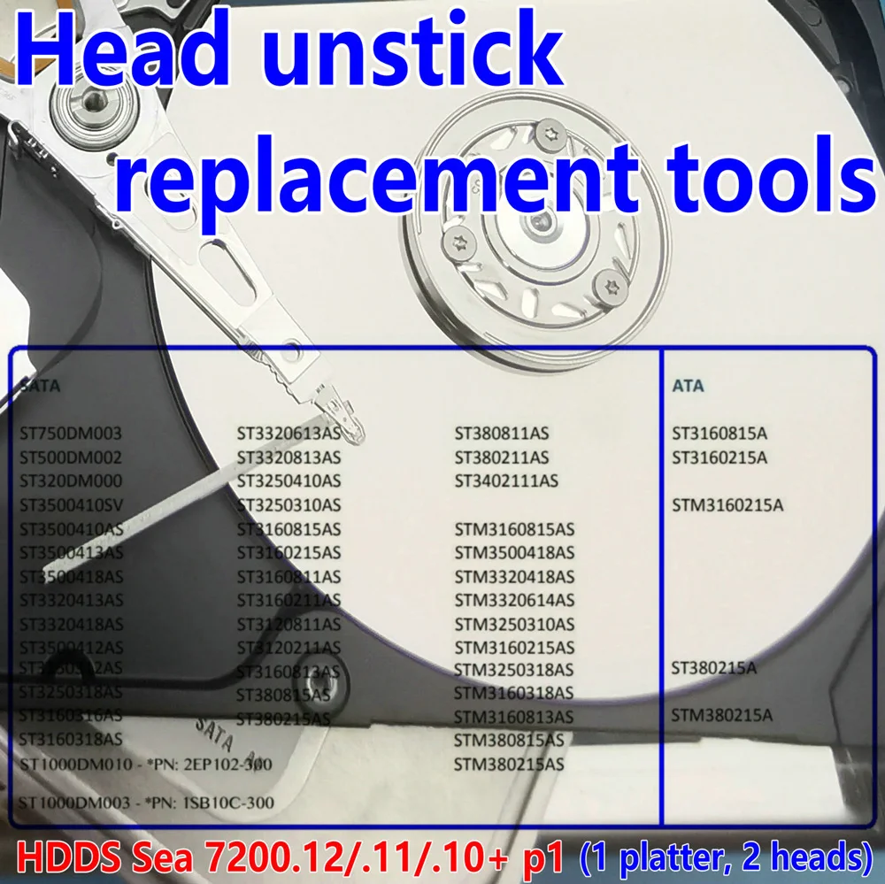 Newest Hard Disk Head Replacement Tool Data Recovery Working Removal Fixing Comb for Seagate 1 Platter 2 Heads