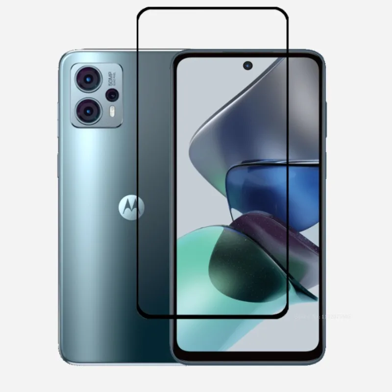 Защитное стекло 9H для телефона закаленное Motorola Moto G73 G53 G23 G13 G22 G32 G42 G52 G62 G72 G82