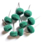 10 шт. полировальный круг, полировальная колодка, кисточка, аксессуары для ювелирных изделий, металла, микроэлектронные Dremel для вращающихся инструментов, нейлоновые полировальные колодки