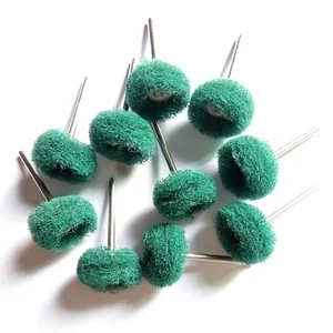 10 шт. полировальный круг, полировальная колодка, кисточка, аксессуары для ювелирных изделий, металла, микроэлектронные Dremel для вращающихся инструментов, нейлоновые полировальные колодки