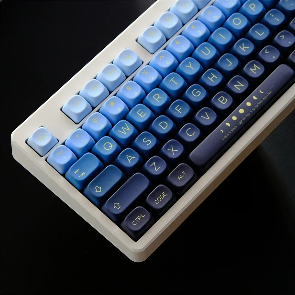 Колпачок для клавиш PBT с 129 кнопками Moonrise колпачки MOA колпачок сублимационной