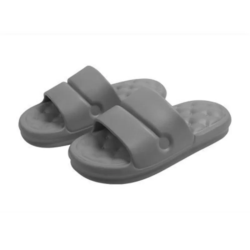 Сланцы унисекс домашние тапочки на толстой подошве Нескользящие легкие сандалии