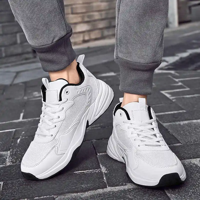 

Men's Running Sport Shoes Zaptillas Mens Running Sneakers Shouse Sports Shoes Man Trend Men's Sneakers Without Lace Tennis Sho