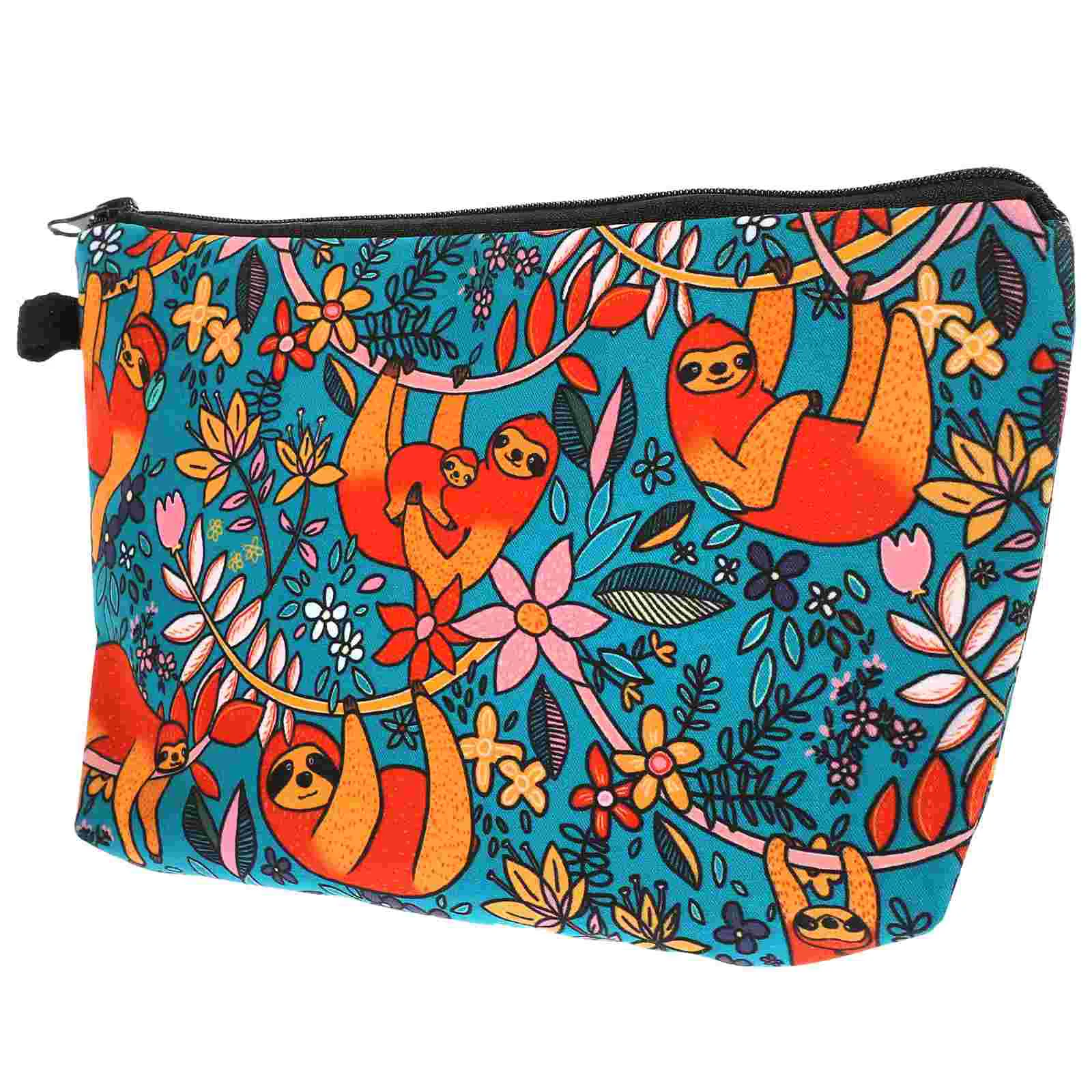 

Handbag Sloth Makeup Women's Toiletry Portable Sponge Lining Organizer