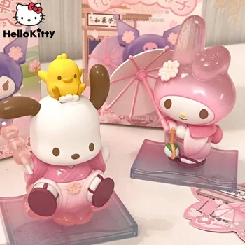Sanrio My Melody Mystery Box Y2k Lucky Bag Kawaii Anime Pochacco Action Figures Collection Model Toy For Children Blind Box Gift