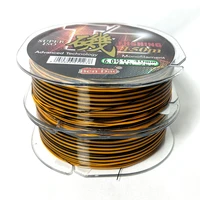 150m double color rock fishing line semi floating high wear resistance monofilament saltwater fishing line fishing accessories