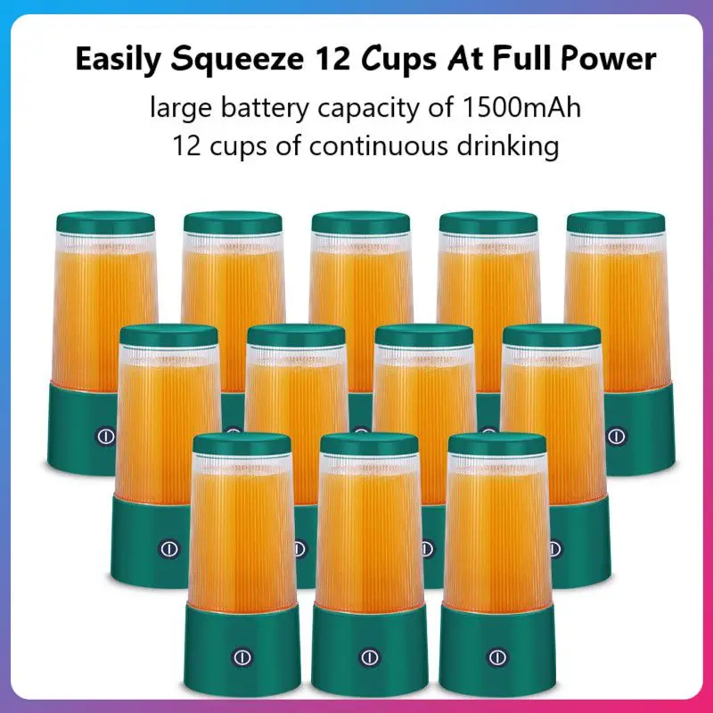 

Usb Charging Electric Juice Cup Mini Juicer 350ml Wireless Juicer Portable Food Mixer For Office Home Kitchen Kitchen Utensils