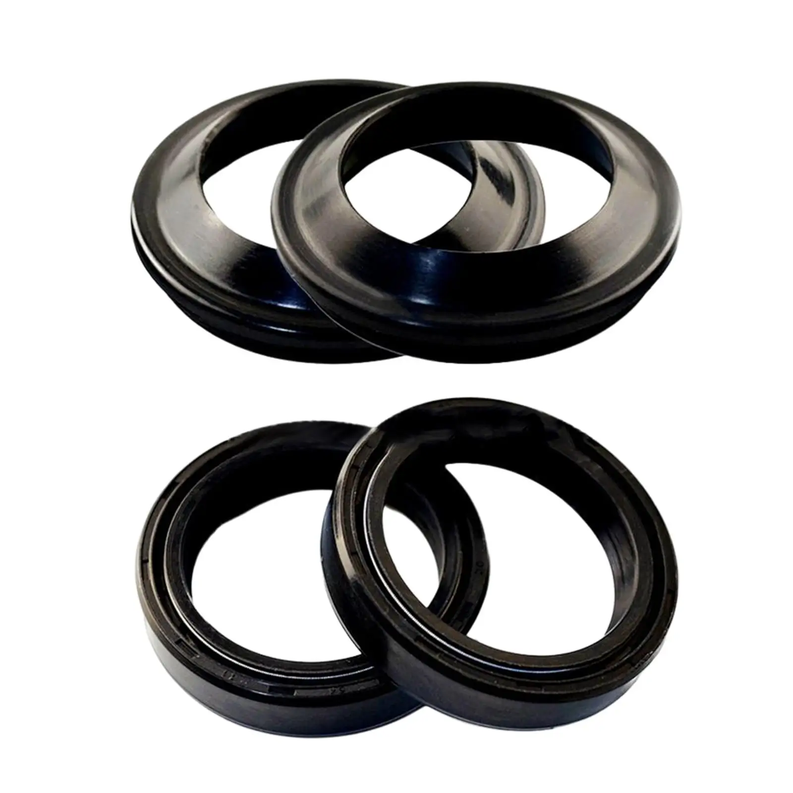 

Motorbike Fork Oil Seal Dust Seal Kit 48x61x11mm Rubber for Yamaha Fjr1300 Fjr1300A Xvs650 Xvs1100 Replacement