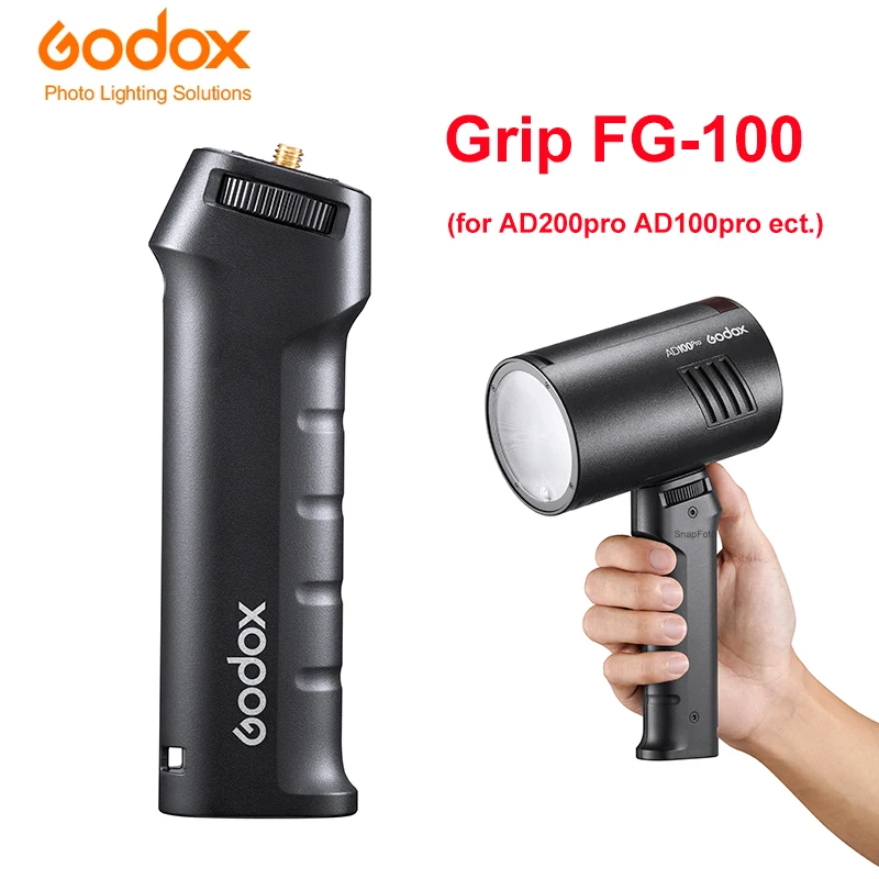 

Godox AD200Pro Flash Grip FG-100 Handle rig for Godox AD100Pro AD200 AD200Pro AD300PRO