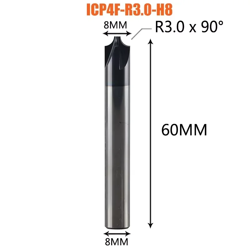 

DREANIQUE твердосплавные концевые фрезы для снятия фасок 4-14 мм