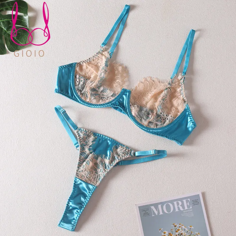 

Комплект женского нижнего белья joyio, латекс, кружевной, сексуальное, просвечивающее