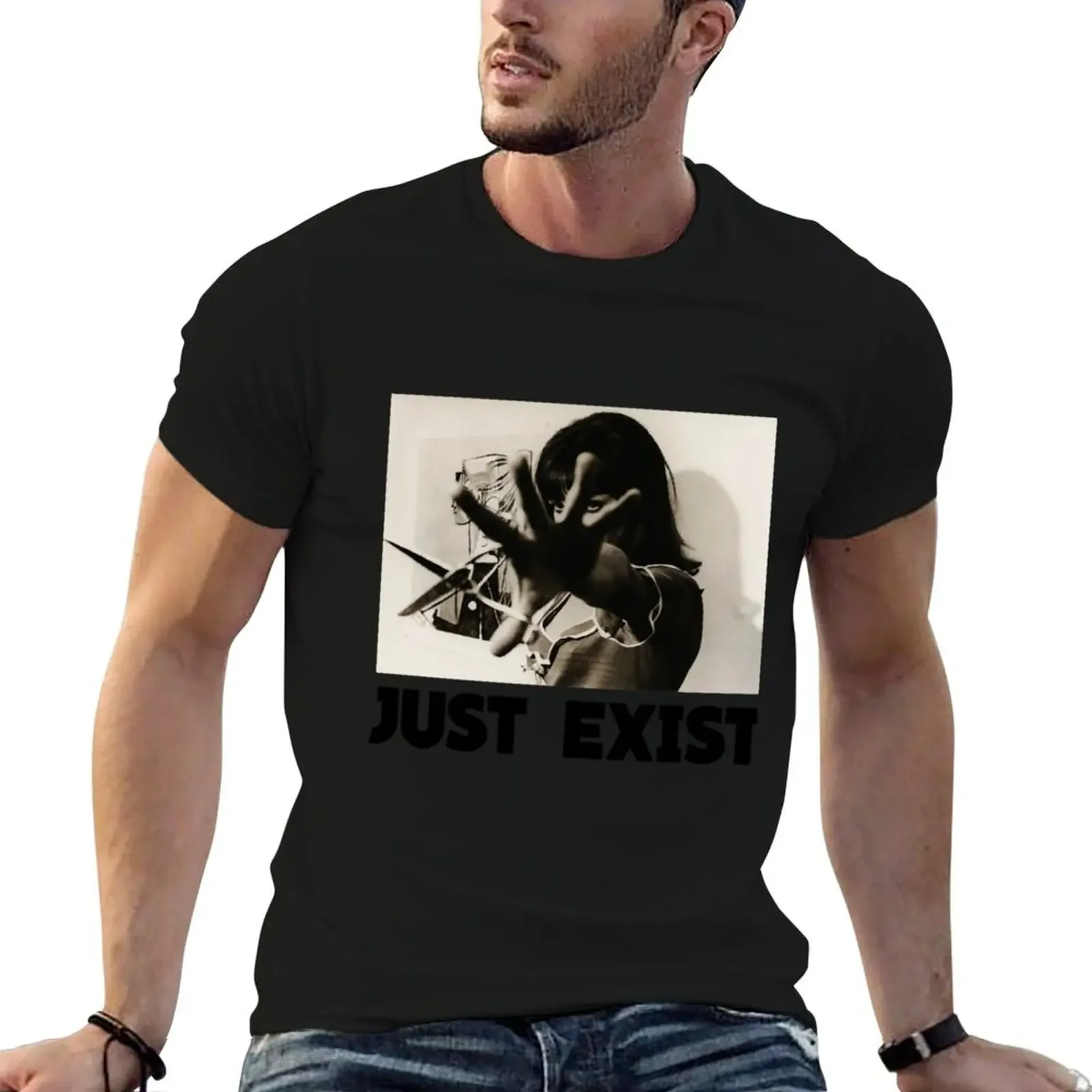 Футболка Pierrot Le Fou Anna Karina Jean Luc Godard аниме рубашка больших размеров мужские рубашки