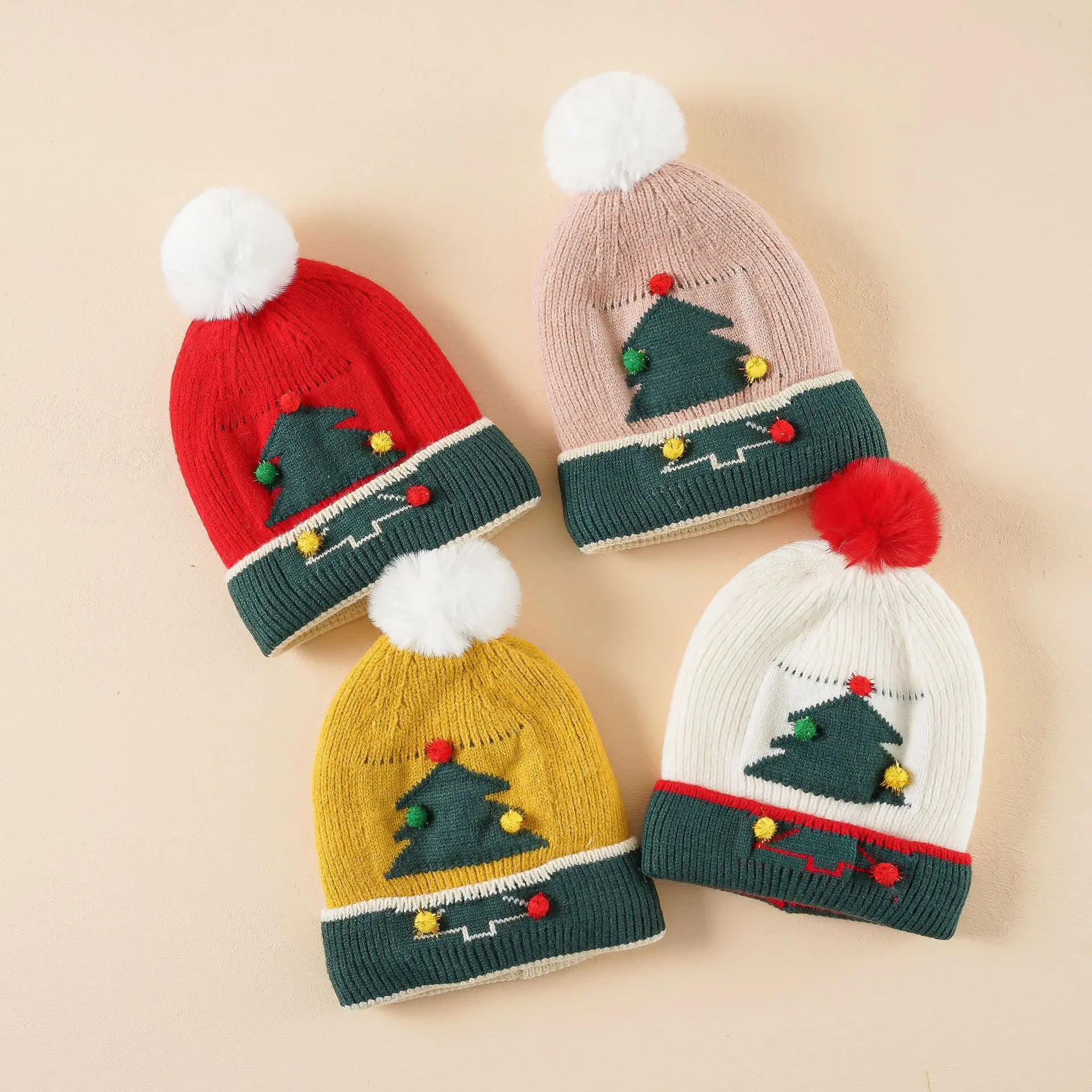 

Осенне-зимняя милая детская мультяшная Рождественская шапка для мальчиков и девочек детская сохраняющая тепло и милая детская шапка для девочек
