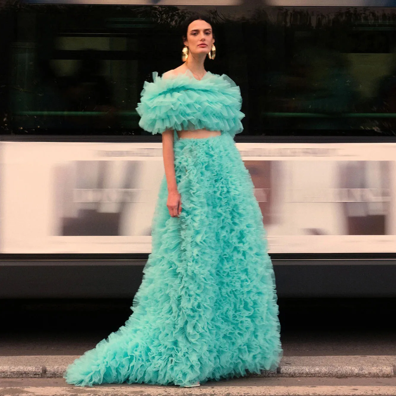 

2 шт., женское Тюлевое платье с юбкой-пачкой