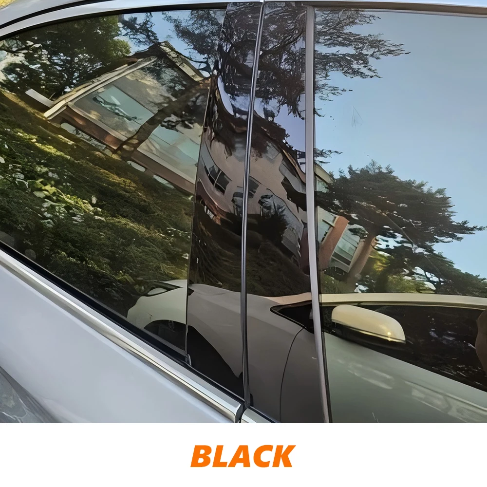 

Автомобильные стойки, накладка на дверное окно, наклейки, наклейка для Mercedes ML-Class W164 2006 2007 2008 2009 2010 2011НОВИНКА, 6 шт.