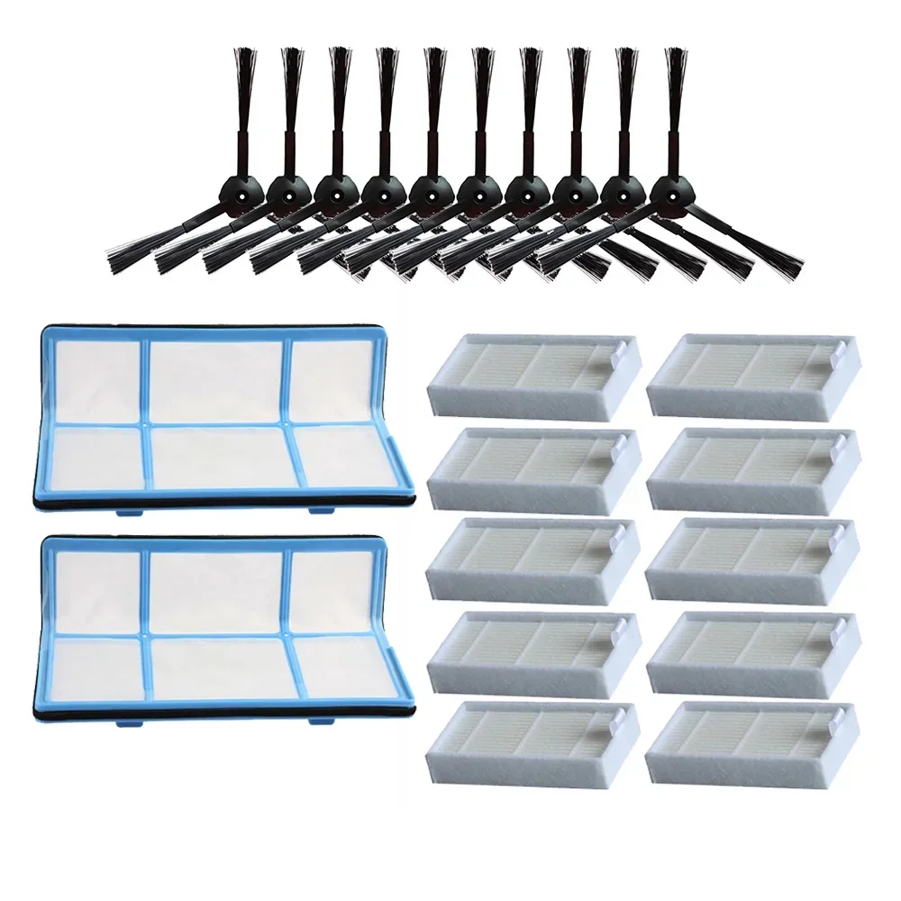 Первичный пылевой фильтр боковая щетка эффективный Hepa для Ilife V5 V5s V3 V3s V5pro V50 V55 X5 Pro