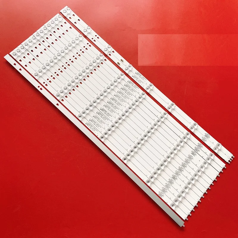 

Лампа для проектора Kit 16pcs LED Backlight Strip For Haier LED65Q6500U LQ65H31 LQ65H31G LED65D8-01(A)PN:30365008202 LED65D8-02