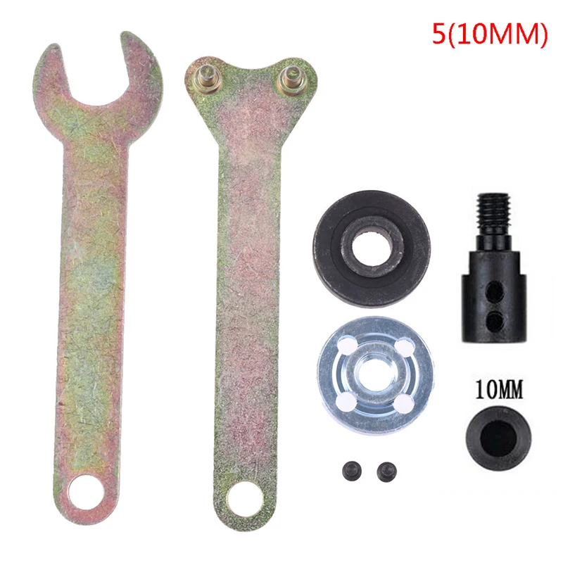 

M10 Шпиндельный Зажимной патрон для дрели, адаптер для шлифовки, шатун 100 типа, угловая шлифовальная машина 5/8/10/12 мм, вал