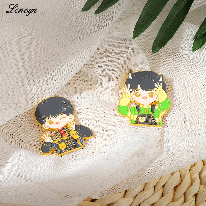 

Мультяшные Аниме Манга заколки () значки милые эмалевые броши на булавке рюкзак сумки значки модная брошь на лацкан ювелирные изделия для женщин мужчин