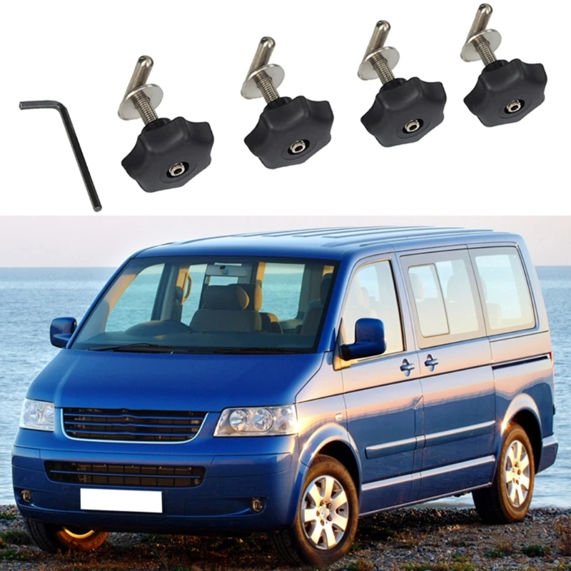 

Car Fastening Screws Locking Rail Set for T5 T6 50mm/70mm Locking Rail Screws