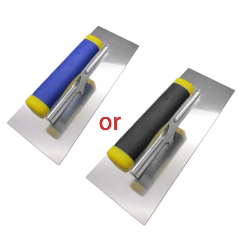 

Stainless Steel Trowel Spreader Practical Plastering Skimming Trowel with Handle