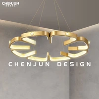 affordable luxury style living room main lamp designer model flower hall chandelier post modern simple dtive crystal lamp