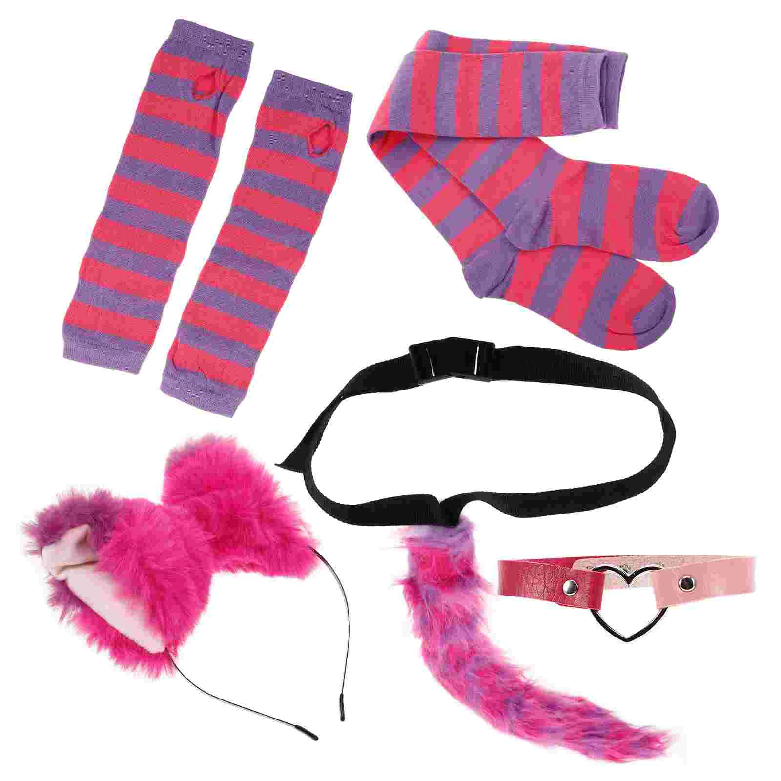 Набор кошачьих ушей колье для выступлений аксессуары костюмов ботинки декор