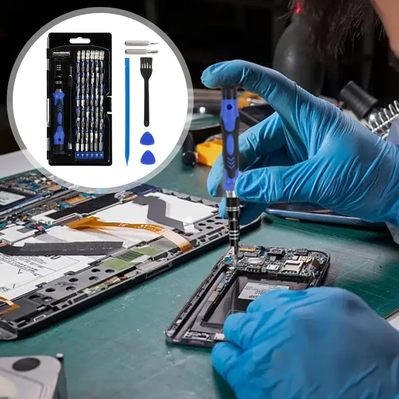 Маленькая электрическая отвертка 62-в-1 многофункциональный компьютерный