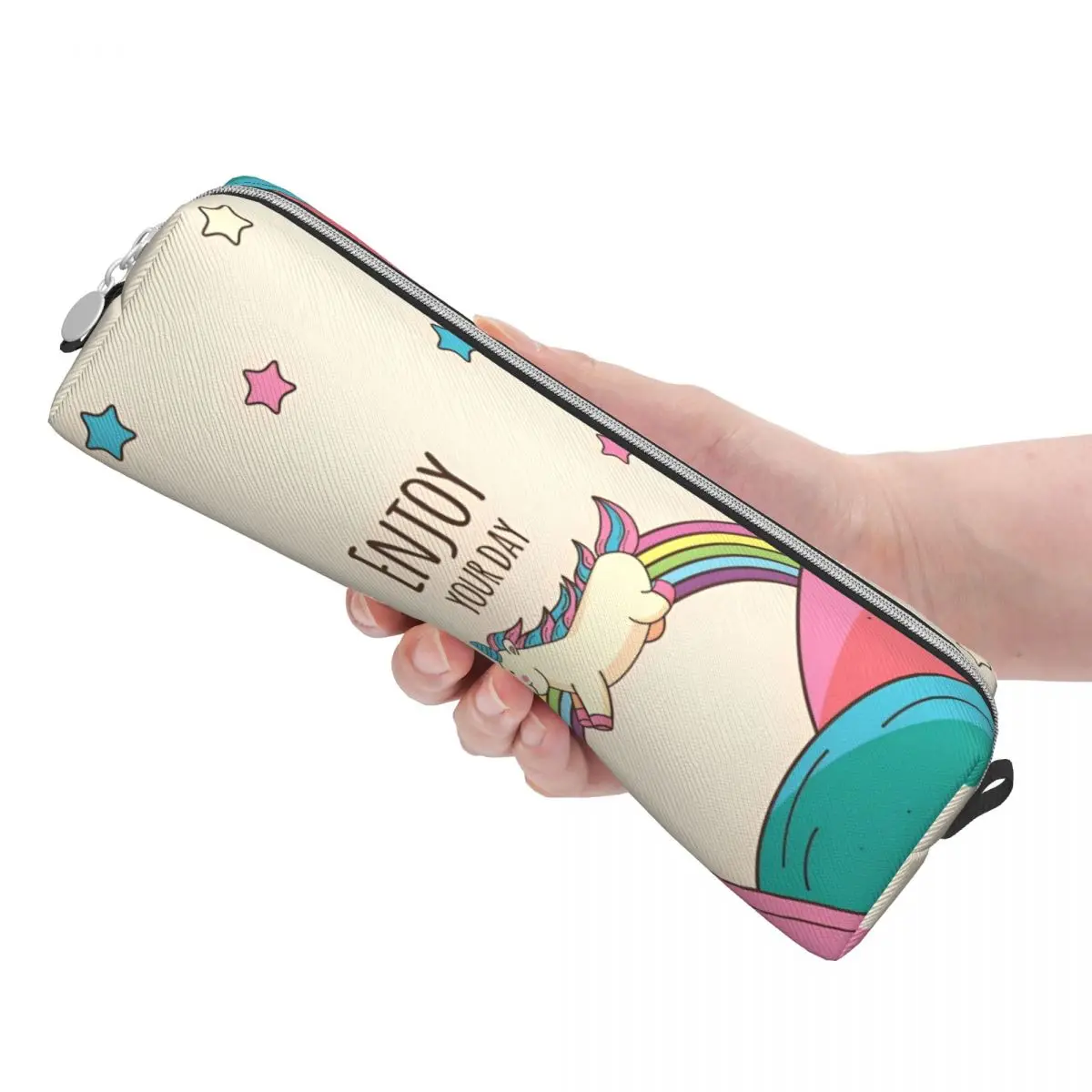 Милый пенал с единорогом из мультфильма пеналы для девочек и мальчиков большая