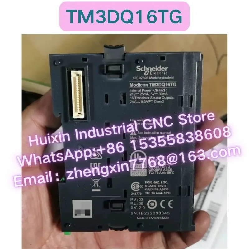 Фото Совершенно новый оригинальный модуль ПЛК TM3DQ16TG №2
