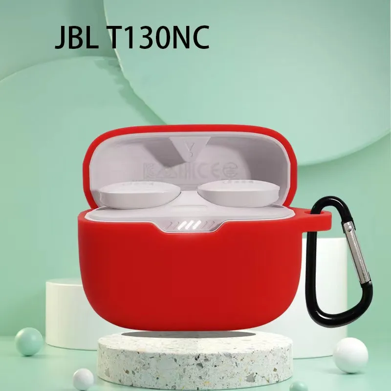 Силиконовый чехол для наушников JBL Tune T130 TWS совместимый с Bluetooth |