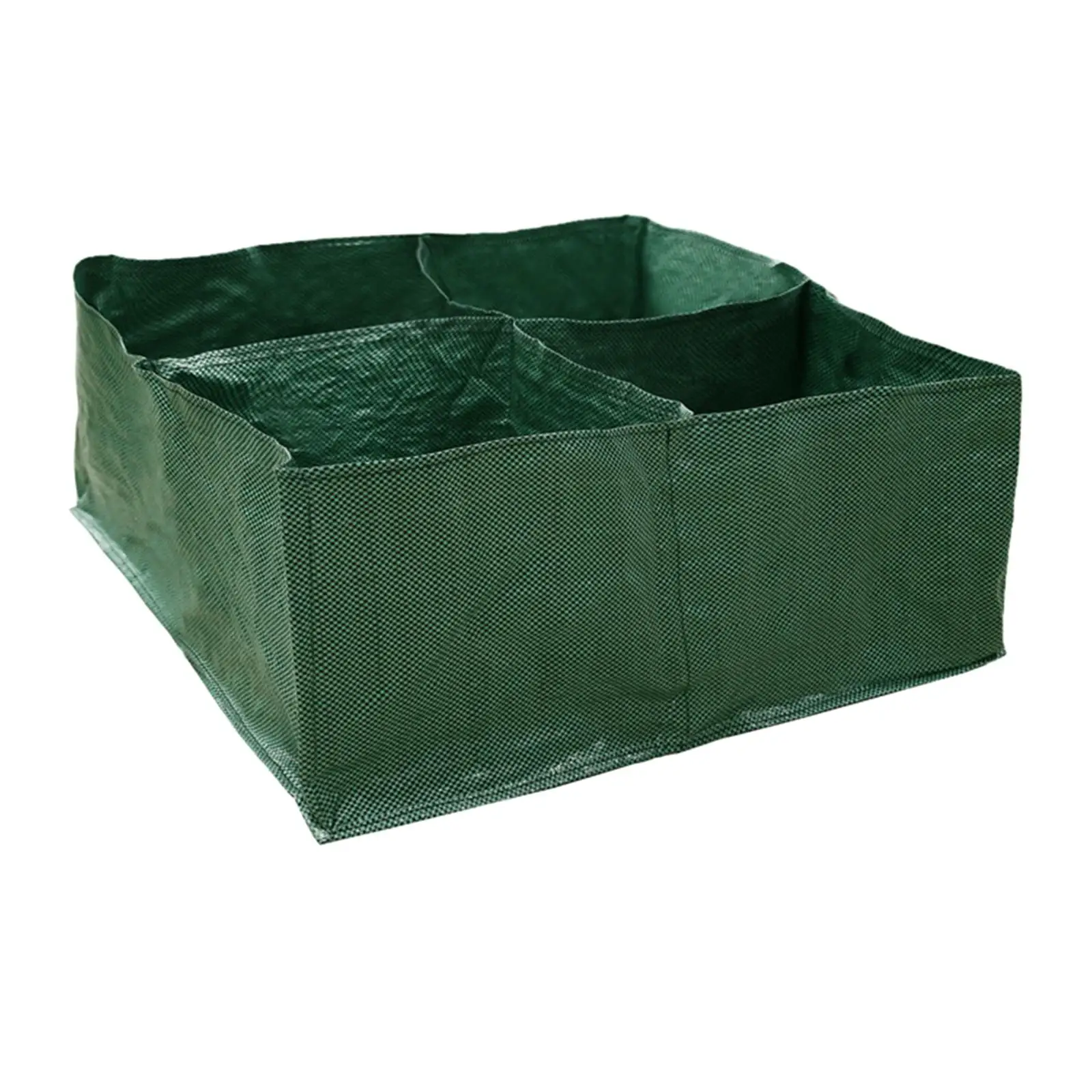 

Воздухопроницаемый мешок для посадки, прочный квадратный горшок для картофеля с 4 разделенными ячейками, стандартный горшок для овощей