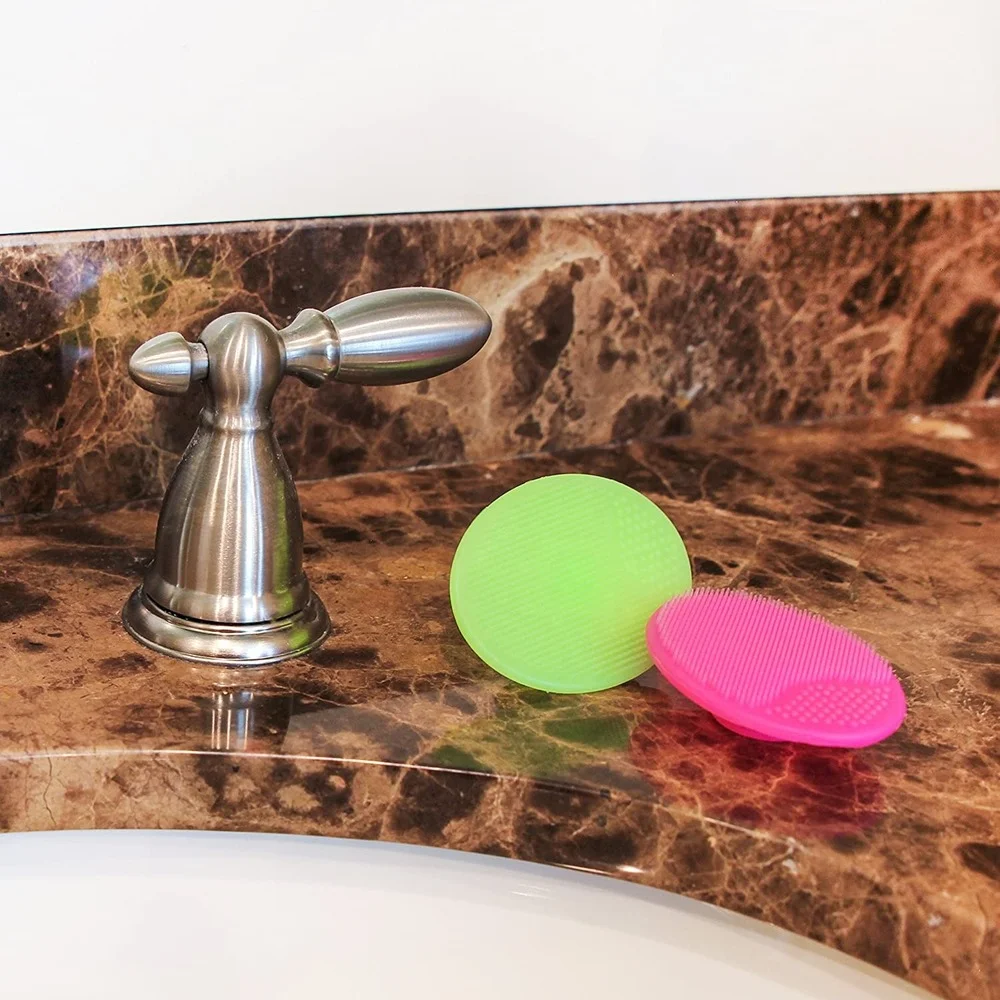 Высококачественная конусная Кисть для макияжа искусственная кожа коврик чистки