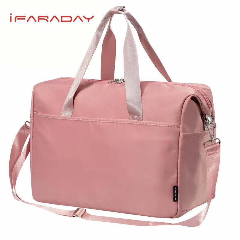 iFARADAY Woman Sports Gym Bags Dry Wet Separation Fitness Training Bag Waterproof Large-capacity Clothes Storage for Shopping