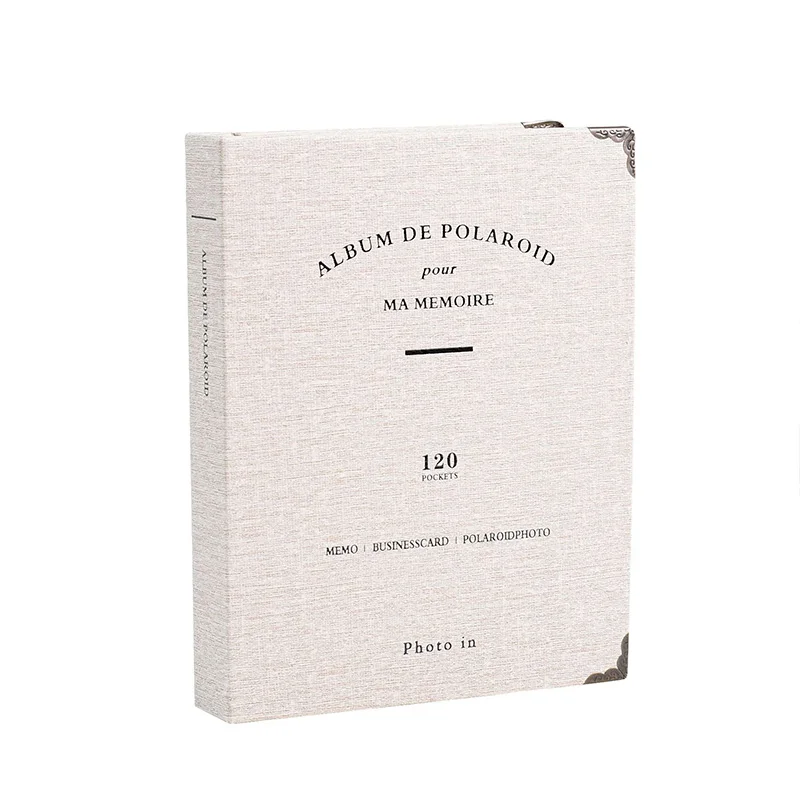 

BALLE 120 Pockets PU Leather Photo Album for 3 inch Instant Polaroid Fujifilm Instax Mini 9/ 8/ 70/ 7S/ 25, Z2300 PIC-300P Film