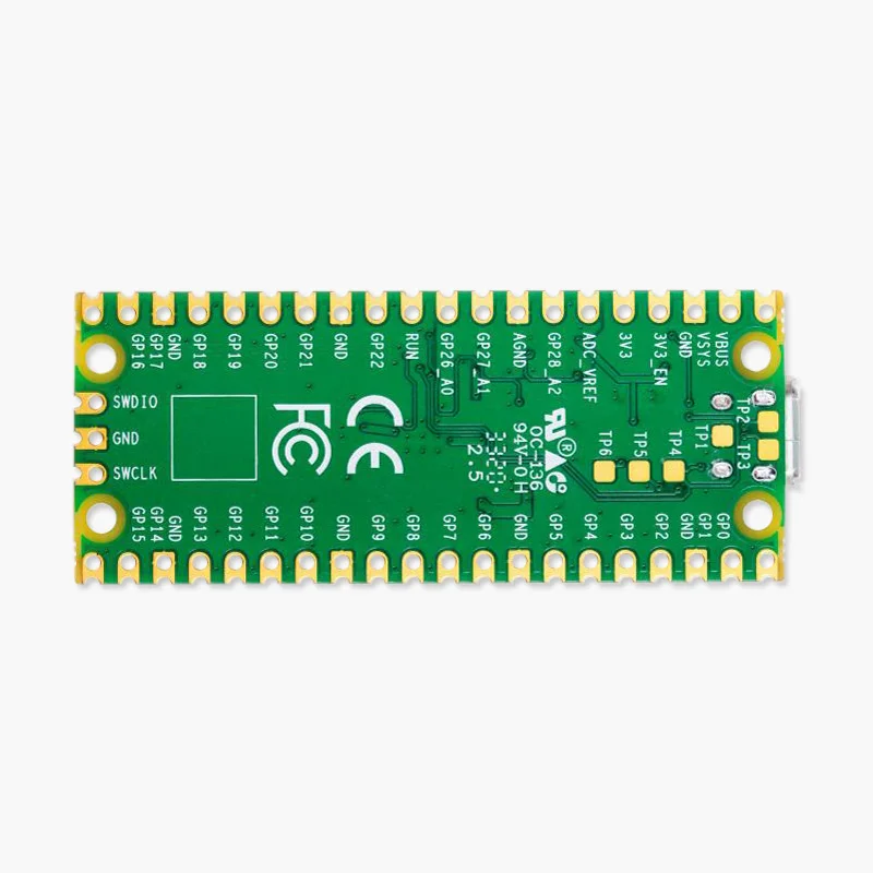 Raspberry Pi Pico Встроенный комплект датчиков макетной платы RP2040 Расширяющая плата 10DOF
