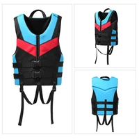 professional adult life jacket portable water sports swimming surfing buoyancy life jacket powerboat neoprene life jacket 2022