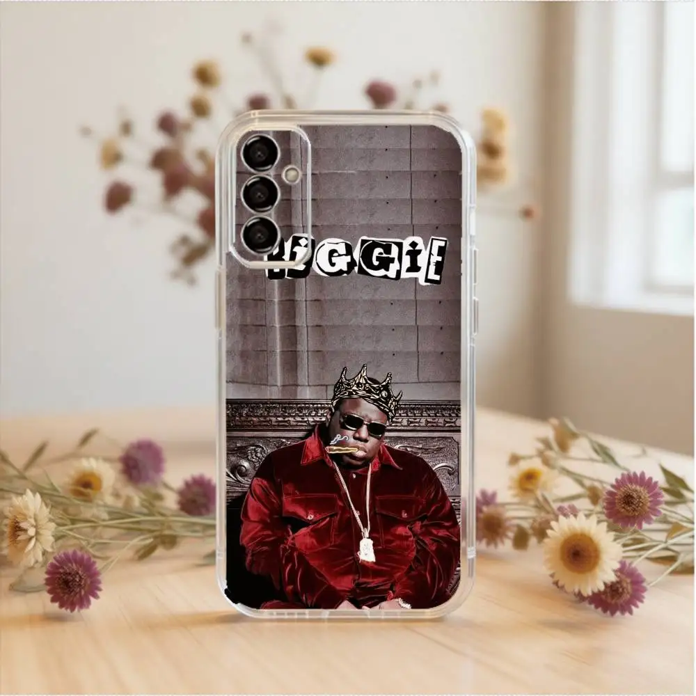 Фото Чехол для телефона Biggie Smalls Notorious BIG-g для Samsung A10,12,20,21S,30,31,40,50,51,52,70,71, прозрачный чехол №2
