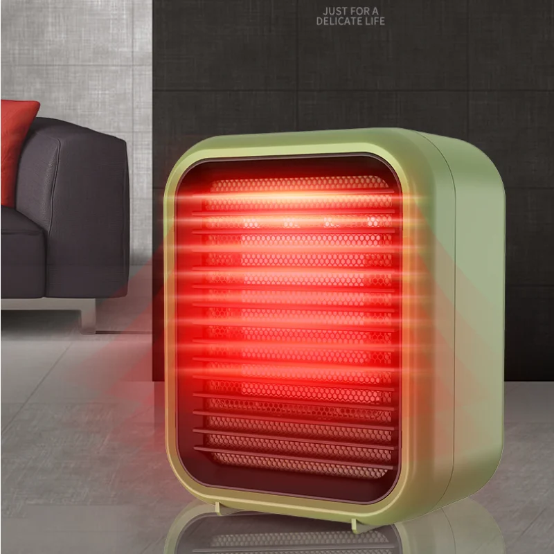 

1200W Electric Heater for Room Bedroom Mini Household PTC Ceramic Heating Warmer Machine for Winter Desktop Fan Heater