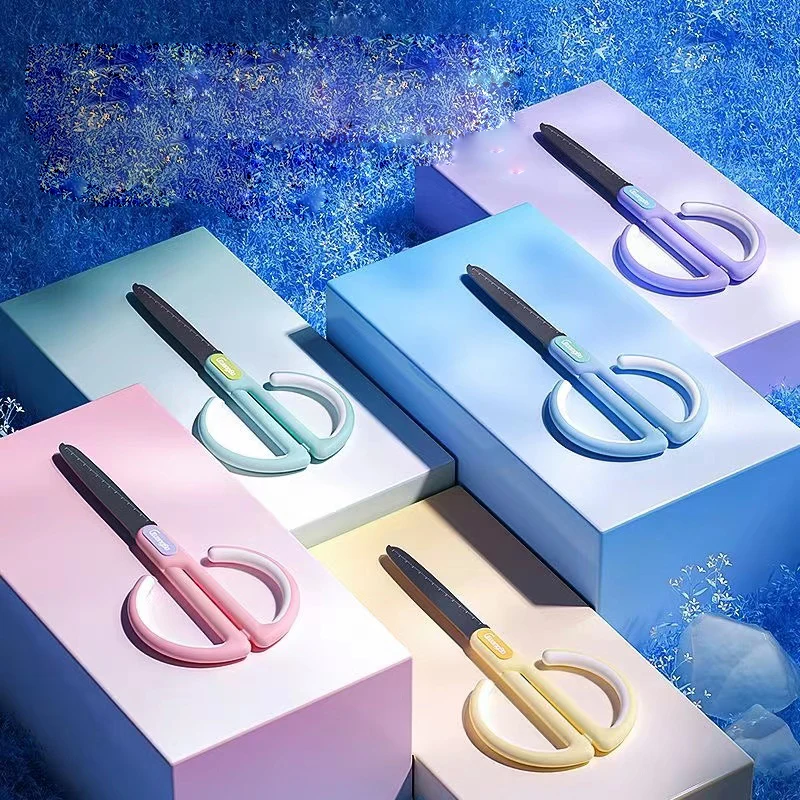 Новые антипригарные ножницы Xiaomi Многофункциональные Канцелярские безопасная